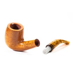 Pipa Savinelli Miele Liscia 606 KS Bent Billiard