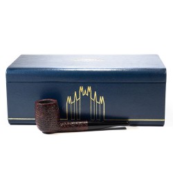 Pipe Savinelli Punto Oro Gold Sandblasted Billiard