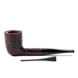 Pipa Savinelli Punto Oro Gold Sabbiata Billiard