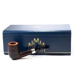 Pipa Savinelli Autograph Sabbiata Bent Billiard