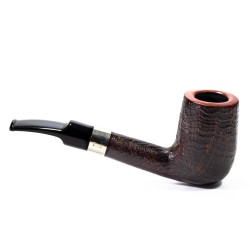 Pipa Savinelli Autograph Sabbiata Bent Billiard