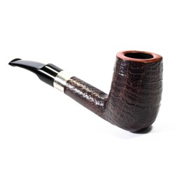 Pipa Savinelli Autograph Sabbiata Bent Billiard