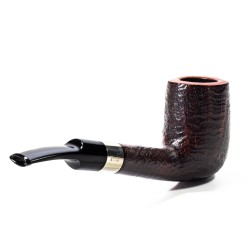 Pipa Savinelli Autograph Sabbiata Bent Billiard