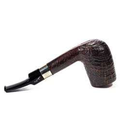 Pipa Savinelli Autograph Sabbiata Bent Billiard