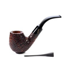 Pipa Savinelli Autograph Sandblasted Bent