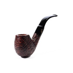 Pipa Savinelli Autograph Sandblasted Bent