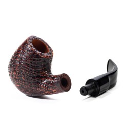 Pipa Savinelli Autograph Sandblasted Bent