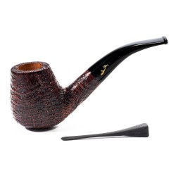 Pipa Savinelli Autograph Sandblasted Bent