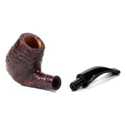 Pipa Savinelli Autograph Sandblasted Bent