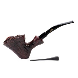 Pipa Savinelli Autograph Sandblasted Free Form