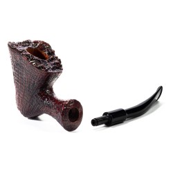 Pipa Savinelli Autograph Sandblasted Free Form