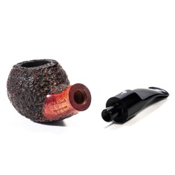 Pipa Mastro Geppetto Rusticata Bent Apple