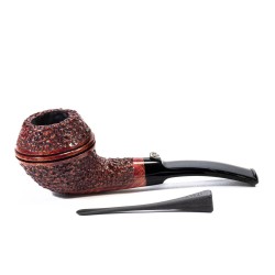 Pipe L'Anatra Dalle Uova D'Oro Rusticated Rhodesian