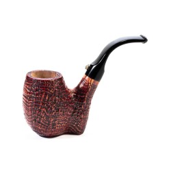 Pipe L'Anatra Dalle Uova D'Oro Sandblast Bent