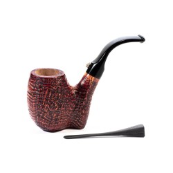 Pipe L'Anatra Dalle Uova D'Oro Sandblast Bent