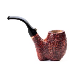 Pipe L'Anatra Dalle Uova D'Oro Sandblast Bent