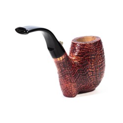 Pipe L'Anatra Dalle Uova D'Oro Sandblast Bent