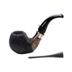 Pipe L'Anatra Dalle Uova D'Oro Brushed Bent Apple