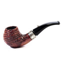 Pipe L'Anatra Dalle Uova D'Oro Sandblasted Bent Apple