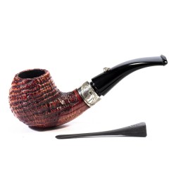 Pipe L'Anatra Dalle Uova D'Oro Sandblasted Bent Apple