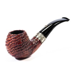 Pipe L'Anatra Dalle Uova D'Oro Sandblasted Bent Apple