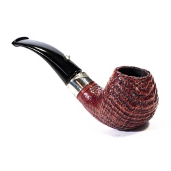 Pipe L'Anatra Dalle Uova D'Oro Sandblasted Bent Apple