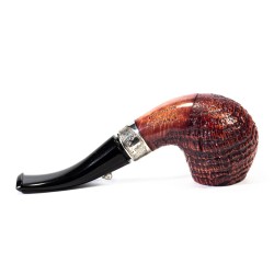 Pipe L'Anatra Dalle Uova D'Oro Sandblasted Bent Apple