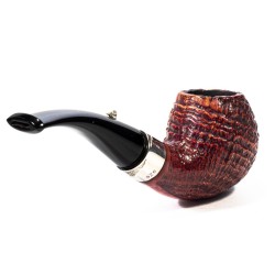 Pipe L'Anatra Dalle Uova D'Oro Sandblasted Bent Apple