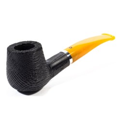 Bog Oak Pipe Talamona Bent Pot