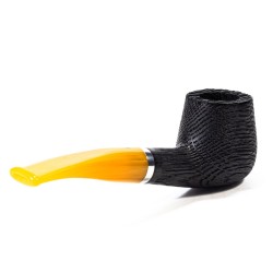 Bog Oak Pipe Talamona Bent Pot