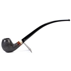 Pipa Aldo Velani Sabbiata Churchwarden Bent Apple