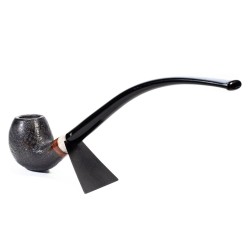 Pipa Aldo Velani Sabbiata Churchwarden Bent Apple