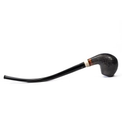 Pipa Aldo Velani Sabbiata Churchwarden Bent Apple