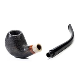 Pipa Aldo Velani Sabbiata Churchwarden Bent Apple