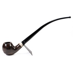 Pipa Aldo Velani Liscia Churchwarden Bent Apple