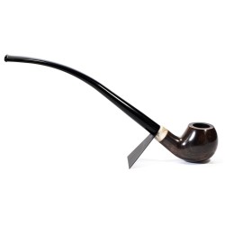 Pipa Aldo Velani Liscia Churchwarden Bent Apple