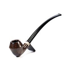 Pipa Aldo Velani Liscia Churchwarden Bent Bulldog