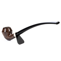 Pipa Aldo Velani Liscia Churchwarden Bent Bulldog