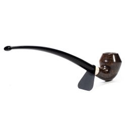 Pipa Aldo Velani Liscia Churchwarden Bent Bulldog