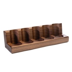 Pipe Stand Lubinski "Chair" in Walnut - 5 Places