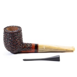 Pipa in Radica Santambrogio Rusticata Billiard