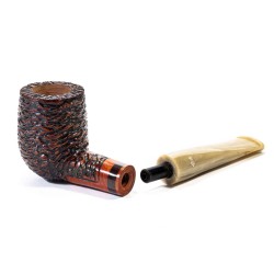 Pipa in Radica Santambrogio Rusticata Billiard