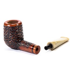 Pipa in Radica Santambrogio Rusticata Billiard