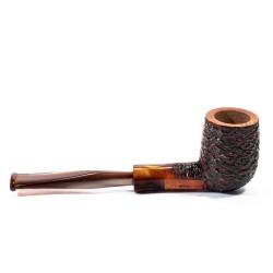 Briar Pipe Santambrogio Rusticated Billiard