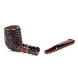 Pipa in Radica Santambrogio Rusticata Billiard