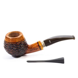 Pipe Santambrogio Rusticated Bent Apple