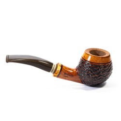 Pipe Santambrogio Rusticated Bent Apple