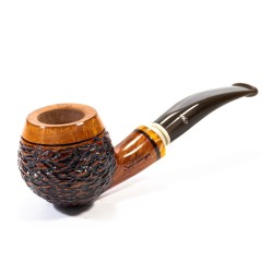 Pipe Santambrogio Rusticated Bent Apple