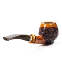 Pipe Santambrogio Rusticated Bent Apple