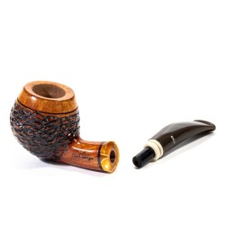 Pipe Santambrogio Rusticated Bent Apple